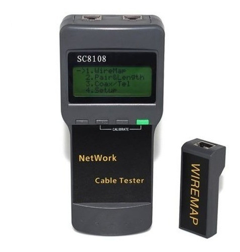 Risepro Sc8108 Red Teléfono De Lan Cable Tester Metro Cat5 R 0
