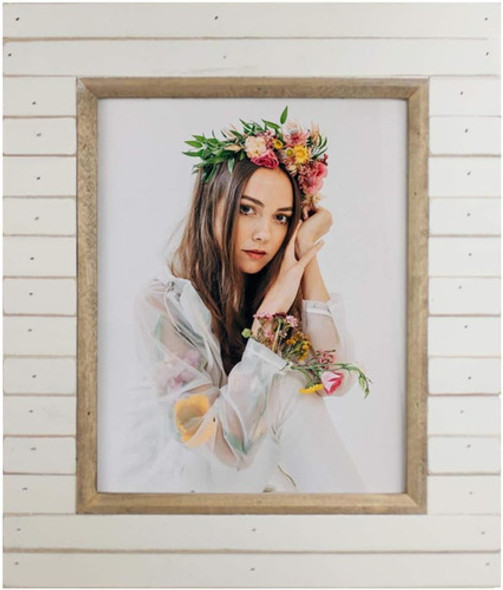 Portaretrato Marco Fotos Madera Blanco 20x25cm 0