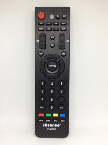 Control Remoto Hisense Original 100% Er-31201a Tv Smart Led 1