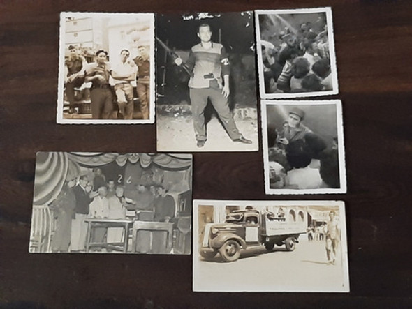 Seis Fotografias Originales Revolución Cuba 1959 Fidel 0