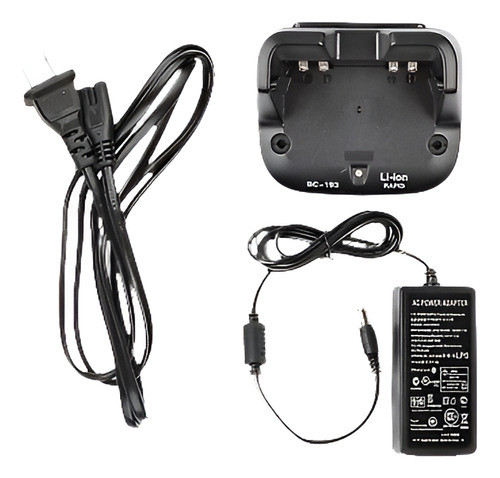 Cargador Rápido Bc-193 Para Icom Ic-f4100d De La Radio Porta 0