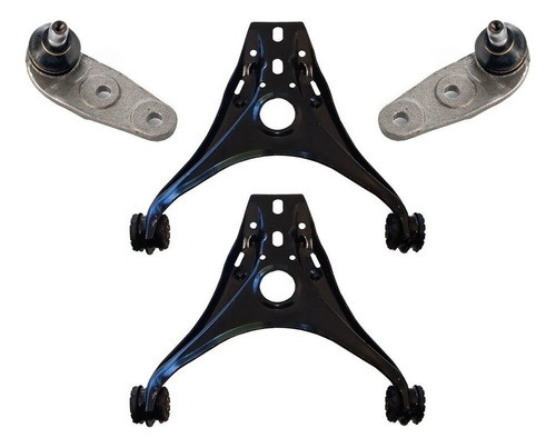 Kit 2 Parrillas C/ Rotula P/ Vw Gol Power Direccion Hidr 0