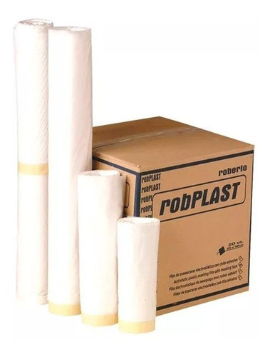 Cobertor Plastico Robplast Film C/cinta  90cmx22,5m Roberlo 0