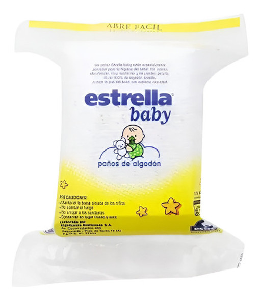 Paños De Algodon Estrella Baby Baby X 40 Unidades 0