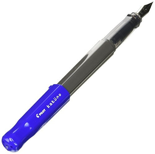 Pilot Kakuno Fine-nib Pluma Estilográfica, Cuerpo Negro, Tap 1