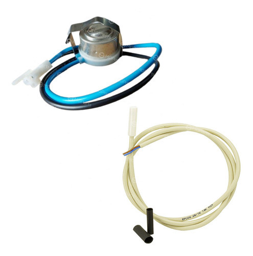 Kit Bimetal Sensor 10k Geladeira Brastemp Brm35 Brm37 Brm38 0