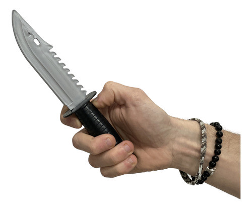 Cuchillo De Supervivencia Juguete De 22,3 X 4,8 Cm Disfraz 1