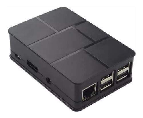 Gabinete Case Raspberry Pi 3 Negro Diseño Estilo Emakers 0