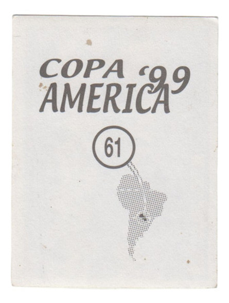 Futbol Tarjeta Seleccion De Brasil Copa America 1999 Uruguay 1