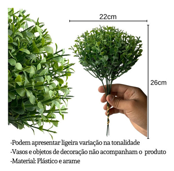 10 Mini Galhos (60 Hastes Total) Jardim Vertical Artificial 1 10 Mini Galhos (60 Hastes Total) Jardim Vertical Artificial 1