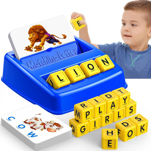 Juego Educativo De Letras Para Niños De 3 A 8 Años, Juguete 0
