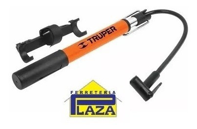 Inflador 28cm Adosable A Bicicleta Truper Plaza Verdi 0