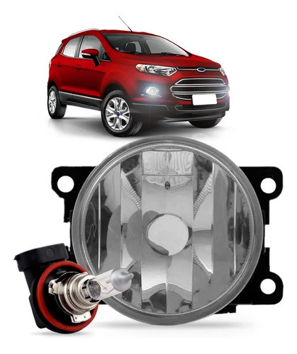 Farol De Milha Pajero Full 2008 A 2011 Sem Moldura 0