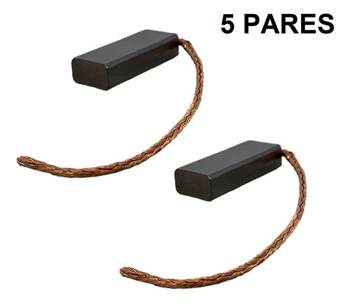 05 Pares Escova Do Regulador Voltagem Palio Uno Strada Dens 0