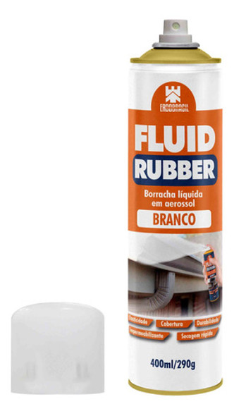Fluid Rubber - Borracha Líquida Branca 400ml/290g 1