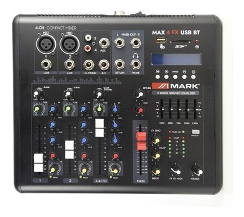 Consola Max 4 Fx Usb Bt Mark 0