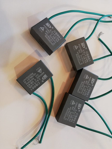 Capacitor Para Ventilador 3 Uf  450v Pack 5 1
