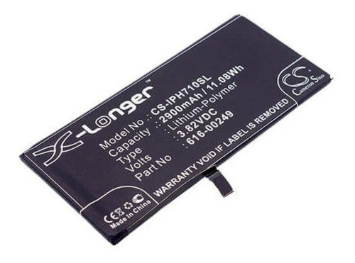 Acumulador Cameron Sino P/ Iph 7 Plus 616-00249 2900 Mah+cuo 0