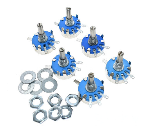 1k5 Potenciometro Wh5-1a Wh5 100mw 4mm Eje 10mm Itytarg 1