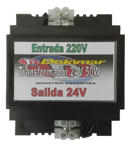Transformador 24v - 50w Montaje Riel Din 0