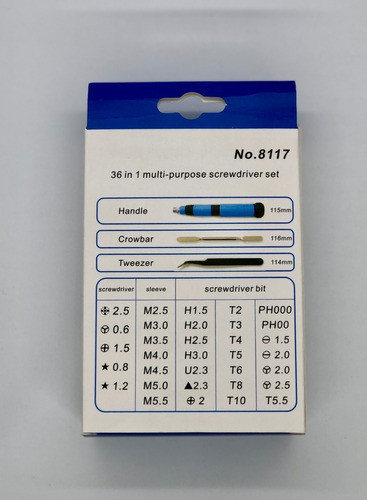 Kit Herramientas Destornillador Celular iPhone Mac Samsung 1