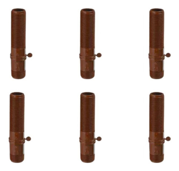 Niple Inyectado 6cm 3/4 Pulgada Amanco Conectando -x32 Ud 0