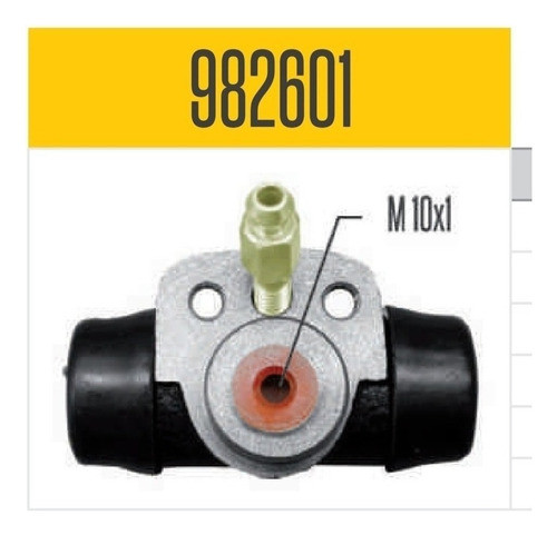 Bombin Rueda Trasero Volkswagen Saveiro 85/98 - Im 982601 1