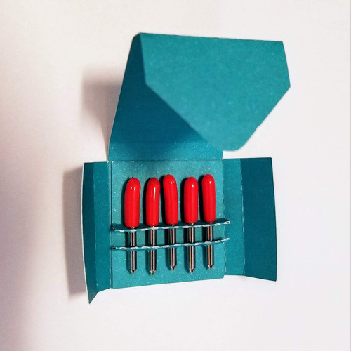 5 Cuchillas Para Plotter Tipo Roland 45º Y 60º Envio Gratis 0