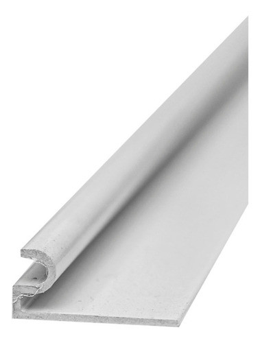 Trilho J Simples Aluminio 2mt Janela De Correr De Madeira 0