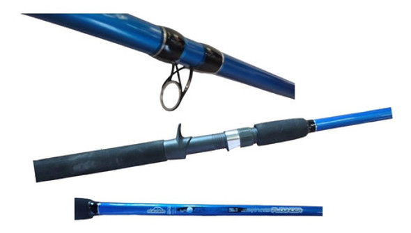 Caña Flounder Quilla 1 Tramo 2.10m 20/40lbs Dorado Surubi 1