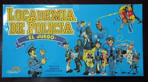 Juego  Vintage Locademia De Policía Rainbow Warnes Bros 1990 0