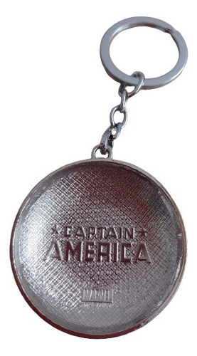 Llavero Escudo Plateado Capitán América Avengers Marvel 1