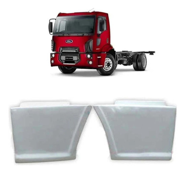 Par Tapa Estribo Antifurto Ford Cargo 2011... Traçado Fibra 0