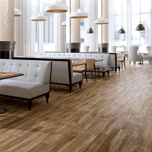 Porcelanato Ilva Antique Wood Marrone 15x90 1era Rt 1
