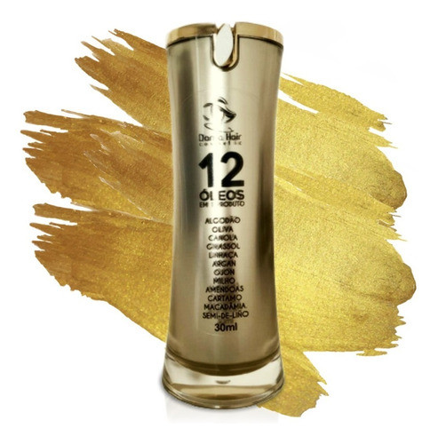 Reparador De Pontas 12 Oleos Dama Hair Perfume De Cabelo 0