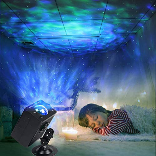 Star Projector, Koot Ocean Wave Luz Activada Por Sonido Lámp 1