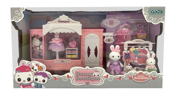 Bunny Boutique Set Fashion Store Con Conejita Ditoys 2478 0