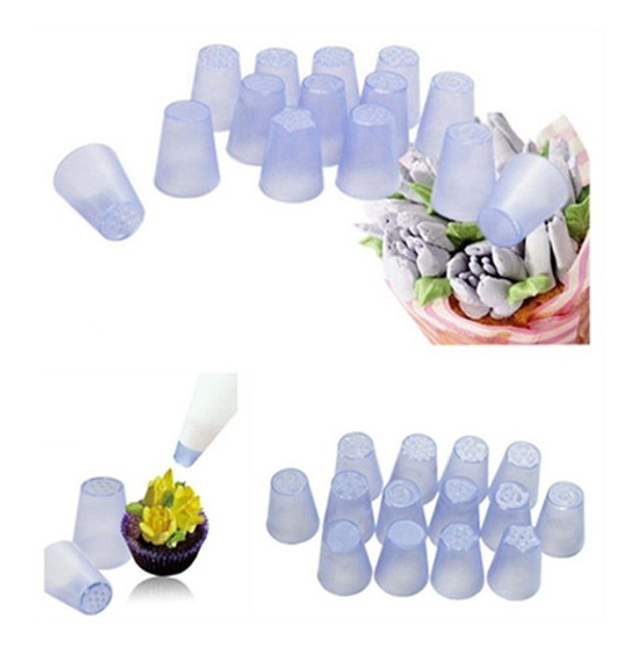 Kit De 16 Boquillas Rusas Picos Rusos Importados Reposteria 0