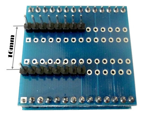 Adaptador Sop16 Sop-16 ( 300mil ) A Dip16 Dip-16 ( 600 Mil ) 1