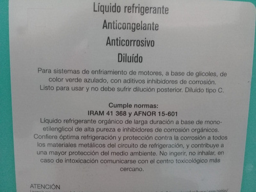 Liquido Refrigerante Nissan Original 1