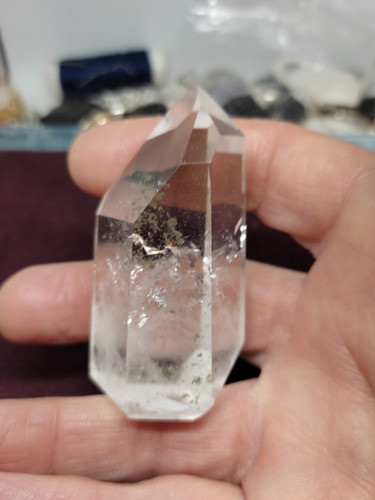 Cuarzo Cristal Maestro Avalon Con Base De 7 Cms Alto X 4,5 1