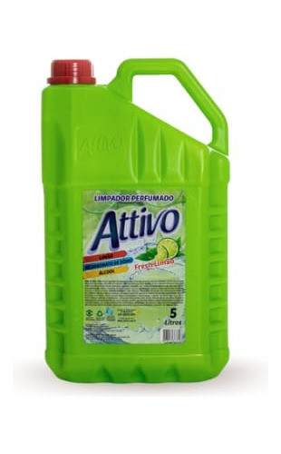 Limpador Perfumado Fresh Limão Com Bicarbonato E Álcool 0