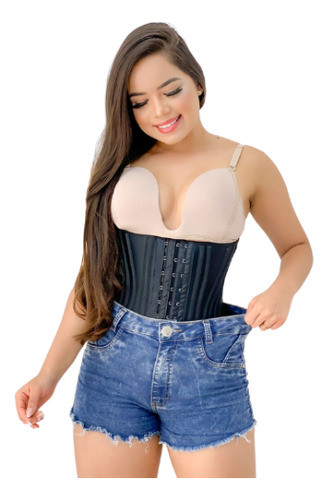 Cinta Modeladora 33 Barbatanas - Alta Compressão E Conforto 0