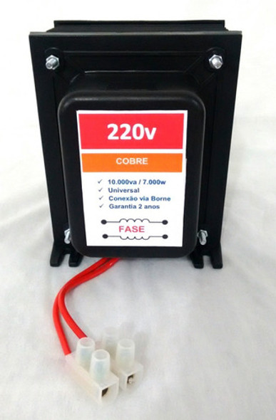 Auto Transformador 10 Kva Conversor 127v 220v  Em Cobre 0 Auto Transformador 10 Kva Conversor 127v 220v  Em Cobre 0
