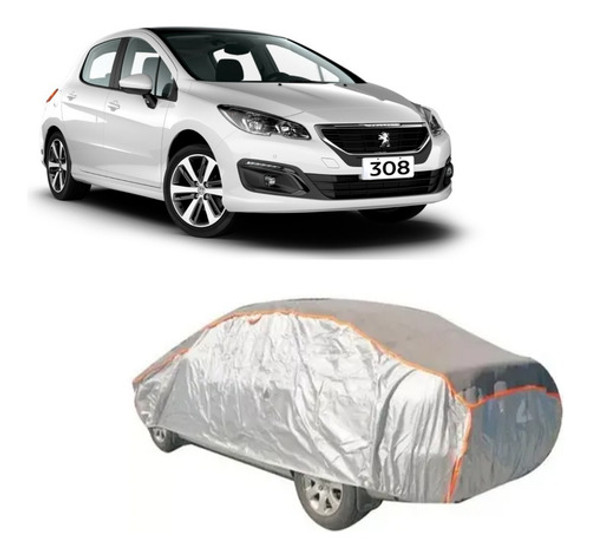 Para Peugeot 308 Funda Cubre Auto Antigranizo Impermeable 0