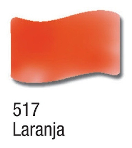 Kit Com 2 Verniz Vitral Laranja Acrilex - 37 Ml 1