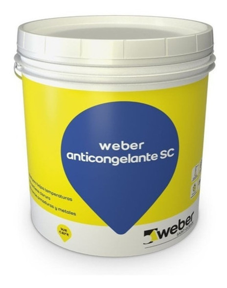 Weber Acelerante Anticongelante Sin Cloruro X 25 Kg 0