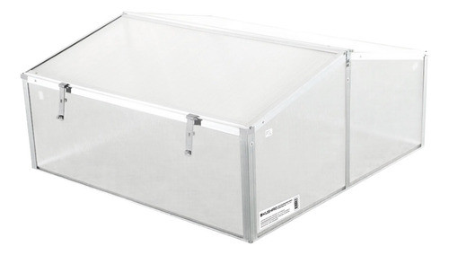 Invernadero 1m² Cultivo Policarbonato Aluminio - 2 Aberturas 0
