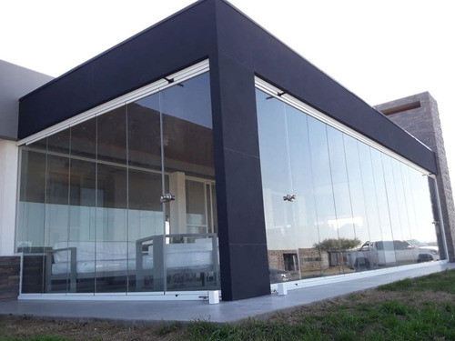 Cerramiento De Vidrio Plegable Plegadizo Galerías Balcones 1