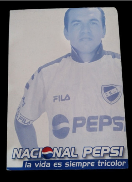 Tarjeta Coleccionable Del  Futbolista Ruben Sosa Nacional 99 1 Tarjeta Coleccionable Del  Futbolista Ruben Sosa Nacional 99 1